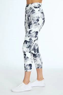 Marika Balance Collection Printed Contender High Waist Mid Calf Capri