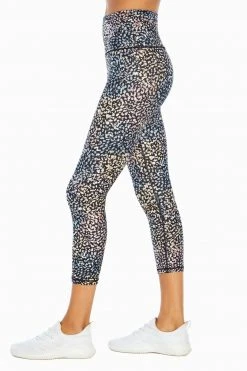 Marika Balance Collection Printed Contender High Waist Mid Calf Capri