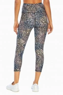 Marika Balance Collection Printed Contender High Waist Mid Calf Capri