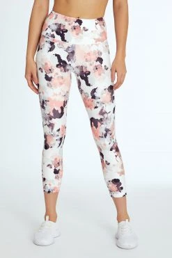 Marika Balance Collection Printed Contender High Waist Mid Calf Capri