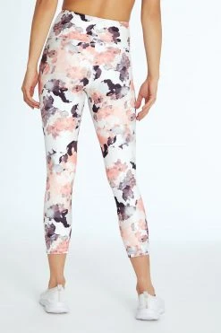 Marika Balance Collection Printed Contender High Waist Mid Calf Capri