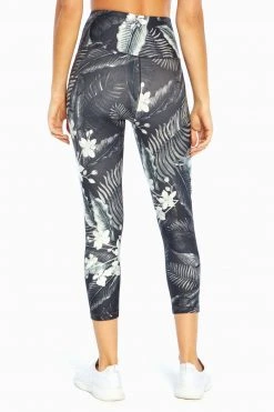 Marika Balance Collection Printed Contender High Waist Mid Calf Capri