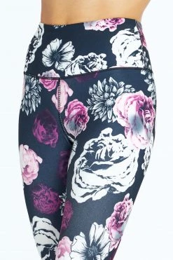 Marika Balance Collection Printed Contender High Waist Mid Calf Capri