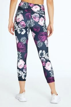 Marika Balance Collection Printed Contender High Waist Mid Calf Capri