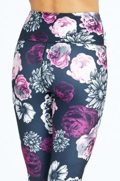 Marika Balance Collection Printed Contender High Waist Mid Calf Capri