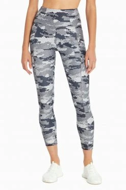 Marika Balance Collection Eclipse Side Pocket Printed Ankle Legging