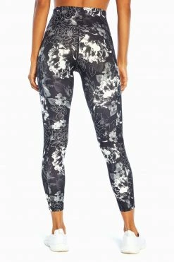 Marika Balance Collection Printed Side Pocket Eclipse Ankle Legging Bottoms