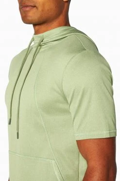 Marika Balance Collection For Men Tackle Short Sleeve Hoodie