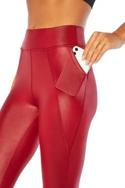 Marika Cycle House Louis Shine Side Pocket Ankle Legging