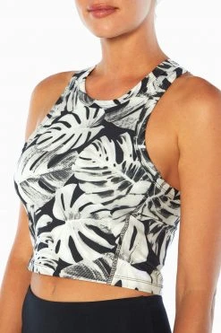 Marika Cycle House Race Crop Tank