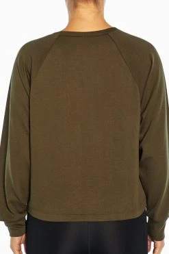 Marika Cycle House Cadence Fleece Long Sleeve Top