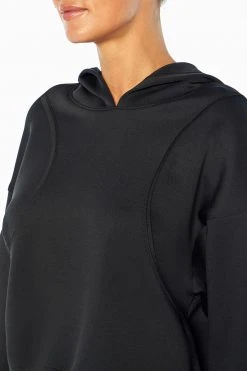 Marika Cycle House Cropped Juniper Hoodie