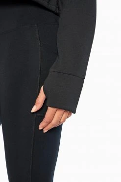 Marika Cycle House Cropped Juniper Hoodie