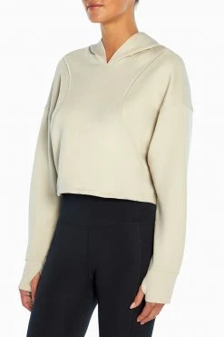 Marika Cycle House Cropped Juniper Hoodie