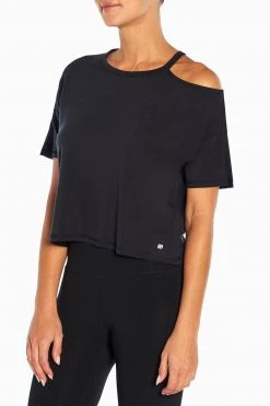 Marika Cycle House Urban Cropped Short Sleeve Top Features