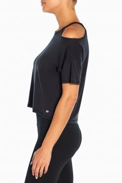 Marika Cycle House Urban Cropped Short Sleeve Top Features