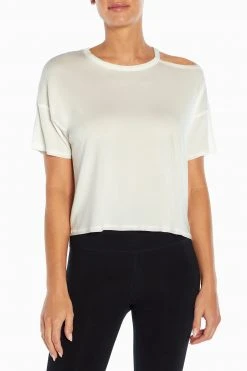 Marika Cycle House Urban Cropped Short Sleeve Top Features