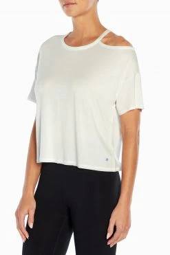 Marika Cycle House Urban Cropped Short Sleeve Top Features