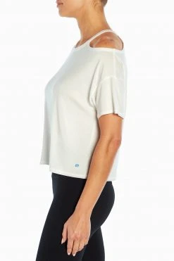 Marika Cycle House Urban Cropped Short Sleeve Top Features