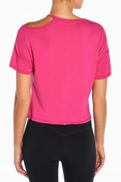 Marika Cycle House Urban Cropped Short Sleeve Top Features