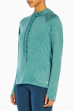Marika Tops Flex Long Sleeve Hoodie