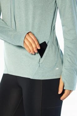 Marika Tops Flex Long Sleeve Hoodie