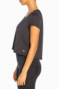 Marika Features Glow Up Cropped Short Sleeve Tee 9 Marika Features Glow Up Cropped Short Sleeve Tee