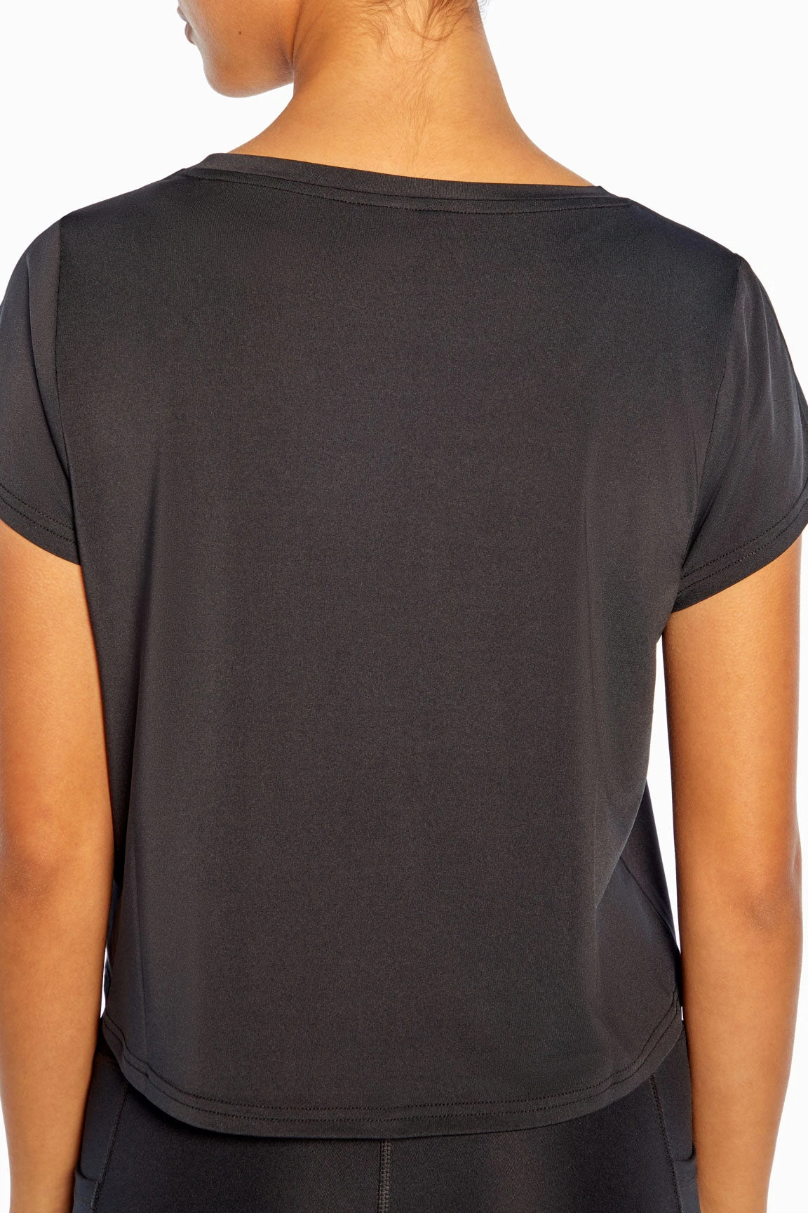 Marika Features Glow Up Cropped Short Sleeve Tee 4 Marika Features Glow Up Cropped Short Sleeve Tee