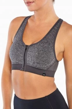 Marika Savannah Seamless Front Zip Sports Bra