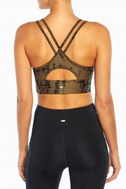 Marika Brooklyn Brushed Sports Bra Playful Prints