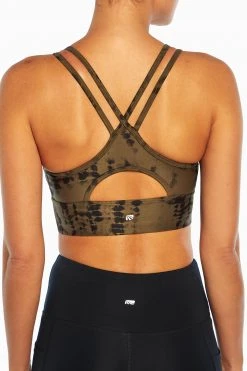 Marika Brooklyn Brushed Sports Bra Playful Prints