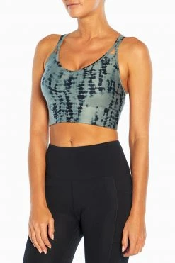 Marika Brooklyn Brushed Sports Bra Playful Prints