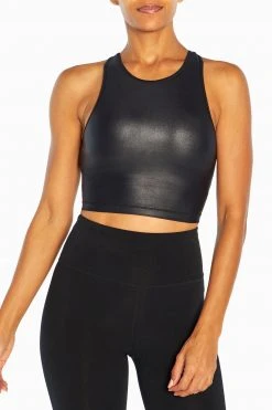 Marika Ari Long Shine Sports Bra Features