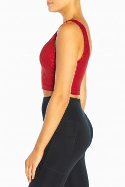 Marika Playful Prints Embossed Lola Long Sports Bra 35 Marika Playful Prints Embossed Lola Long Sports Bra