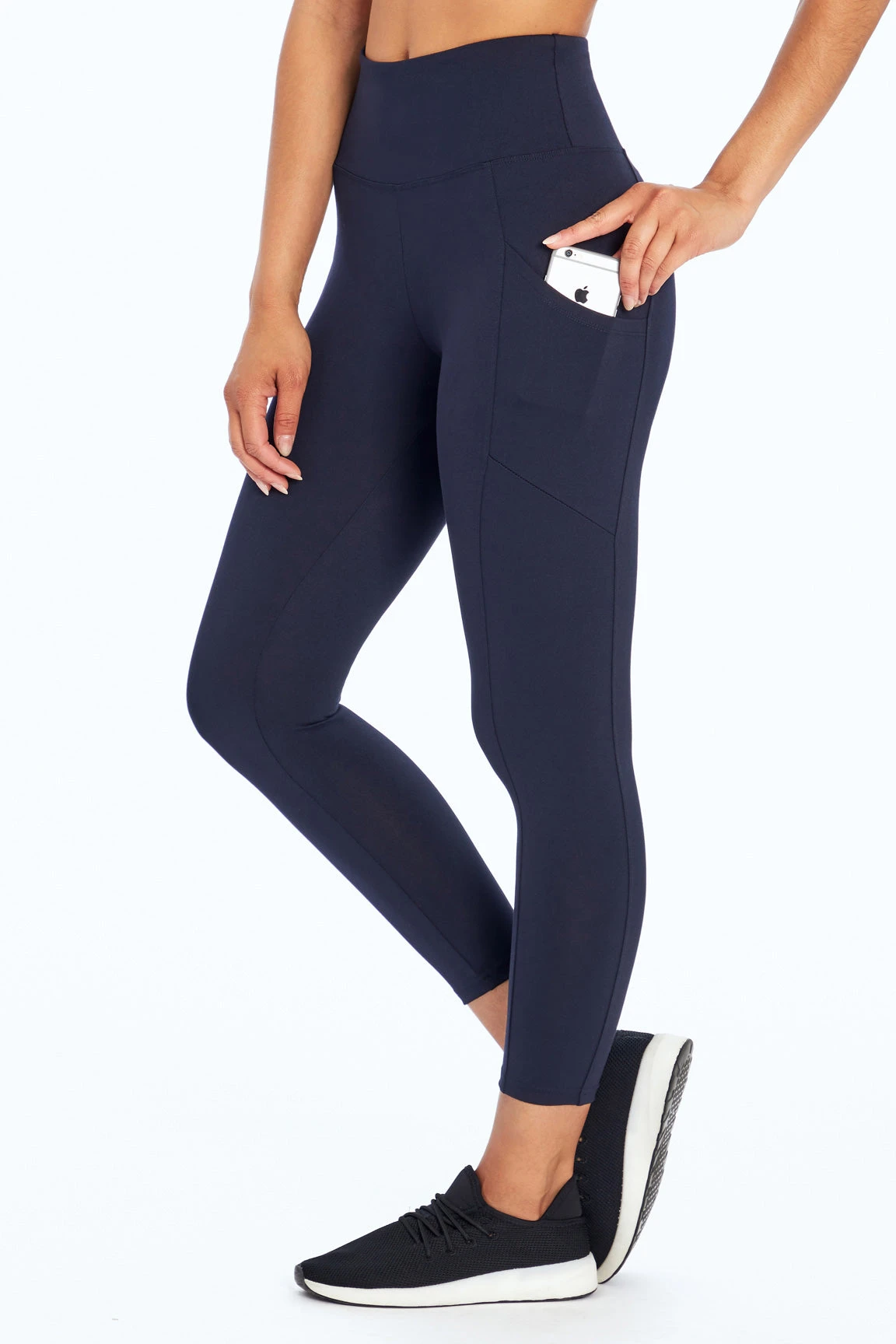 Marika Drew Side Pocket Tummy Control Mid Calf Capri 1 Marika Drew Side Pocket Tummy Control Mid Calf Capri