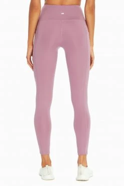 Marika High Rise Side Pocket Ankle Legging - Valerian Pocket Shop 13 Marika High Rise Side Pocket Ankle Legging - Valerian Pocket Shop