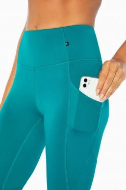 Marika Raven Side Pocket Tek Fleece Legging