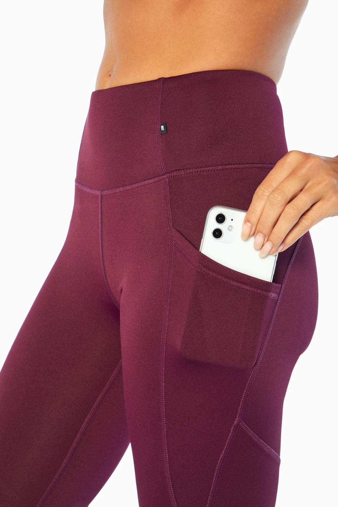 Marika Raven Side Pocket Tek Fleece Legging 7 Marika Raven Side Pocket Tek Fleece Legging