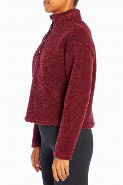 Marika Tyra Cropped Sherpa Pullover 28 Marika Tyra Cropped Sherpa Pullover