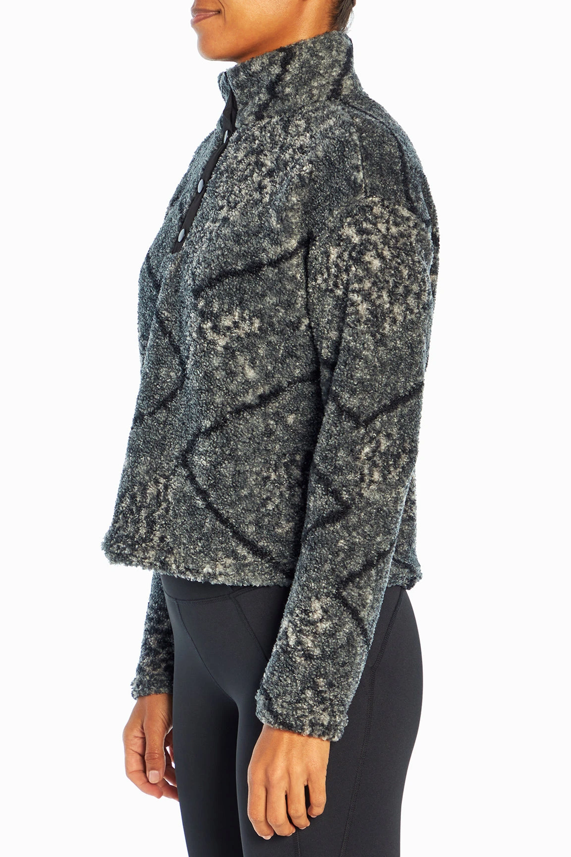 Marika Tyra Cropped Sherpa Pullover 18 Marika Tyra Cropped Sherpa Pullover