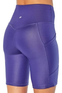 Marika Features Eclipse Side Pocket Shine Bermuda