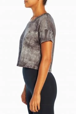 Marika Tie Dye Boxy Crop Short Sleeve Tee Playful Prints 15 Marika Tie Dye Boxy Crop Short Sleeve Tee Playful Prints