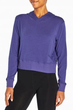 Marika Playful Prints Spectrum Cropped Hoodie