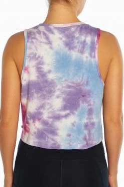 Marika Spectrum Cropped Tank Playful Prints