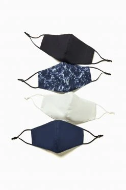 Marika Adjustable 3-Layer Cloth Face Masks (4 Pack)