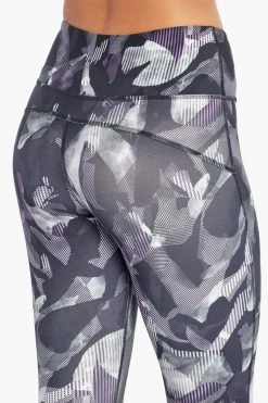 Marika Sport Line Geo Printed Capri Legging - Viola